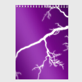 Скетчбук с принтом csgo - Lightning strike в Новосибирске, 100% бумага
 | 48 листов, плотность листов — 100 г/м2, плотность картонной обложки — 250 г/м2. Листы скреплены сверху удобной пружинной спиралью | cs | csgo | lightning strike | го | кс | удар молнии