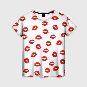 Женская футболка 3D с принтом Поцелуйчики в Новосибирске, 100% полиэфир ( синтетическое хлопкоподобное полотно) | прямой крой, круглый вырез горловины, длина до линии бедер | Тематика изображения на принте: background | bride | corporate | groom | kiss | lips | wedding | губы | жених | корпоративный | любимая | любимый | любовь | невеста | поцелуй | свадьба | страсть | фон