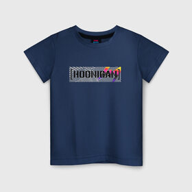 Детская футболка хлопок с принтом HOONIGAN в Новосибирске, 100% хлопок | круглый вырез горловины, полуприлегающий силуэт, длина до линии бедер | hoonigan