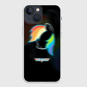 Чехол для iPhone 13 mini с принтом My Little Pony в Новосибирске,  |  | dash | rainbow | пони | радуга
