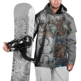 Накидка на куртку 3D с принтом Фитоняшка в Новосибирске, 100% полиэстер |  | fitness