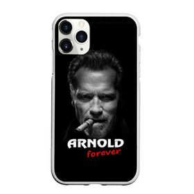 Чехол для iPhone 11 Pro матовый с принтом Arnold forever в Новосибирске, Силикон |  | актёр | арнольд шварценеггер | боевик | звезда | киногерой | супергерой | терминатор