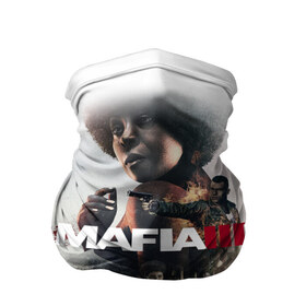 Бандана-труба 3D с принтом Mafia 3 в Новосибирске, 100% полиэстер, ткань с особыми свойствами — Activecool | плотность 150‒180 г/м2; хорошо тянется, но сохраняет форму | gta | mafia | гта | мафия