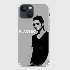 Чехол для iPhone 13 mini с принтом Placebo в Новосибирске,  |  | lacebo |  брайан молко | альтернатива. | пласибо | плацебо | плэйсебо | плэсибо | рок