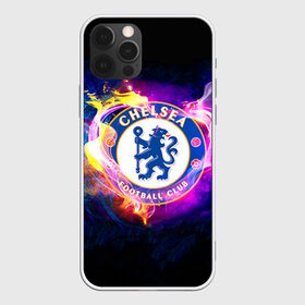 Чехол для iPhone 12 Pro Max с принтом Chelsea в Новосибирске, Силикон |  | chelsea | football. | английская премьер лига | апл | футбол | челси