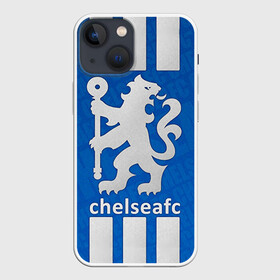 Чехол для iPhone 13 mini с принтом Chelsea в Новосибирске,  |  | chelsea | football. | английская премьер лига | апл | футбол | челси