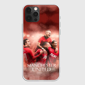 Чехол для iPhone 12 Pro Max с принтом Manchester United в Новосибирске, Силикон |  | manchester united