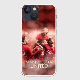 Чехол для iPhone 13 mini с принтом Manchester United в Новосибирске,  |  | manchester united