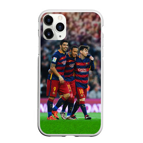 Чехол для iPhone 11 Pro матовый с принтом Barcelona5 в Новосибирске, Силикон |  | barcelona | football | барса | барселона | примера | футбол | чемпионат испании