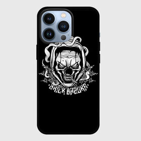 Чехол для iPhone 13 Pro с принтом Brick Bazuka в Новосибирске,  |  | Тематика изображения на принте: brick bazuka | evil clown | hip hop | music | the chemodan clan | алексей алексеев | музыка | рэп | рэппер