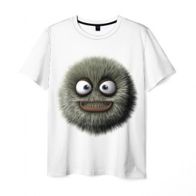 Мужская футболка 3D с принтом Монстр в Новосибирске, 100% полиэфир | прямой крой, круглый вырез горловины, длина до линии бедер | luxury | premium | vip | монстр | премиум | эксклюзив