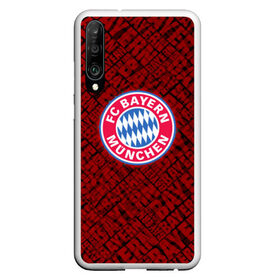 Чехол для Honor P30 с принтом Bayern munich в Новосибирске, Силикон | Область печати: задняя сторона чехла, без боковых панелей | Тематика изображения на принте: bavaria | munchen | бавария | мюнхен