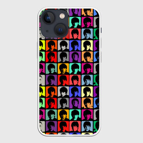 Чехол для iPhone 13 mini с принтом The Beatles art в Новосибирске,  |  | битлз