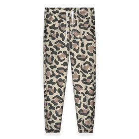 Женские брюки 3D с принтом Шкура леопарда 3 в Новосибирске, полиэстер 100% | прямой крой, два кармана без застежек по бокам, с мягкой трикотажной резинкой на поясе и по низу штанин. В поясе для дополнительного комфорта — широкие завязки | африка | дикие | животные | леопард