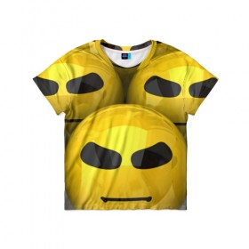 Детская футболка 3D с принтом Bad Boys в Новосибирске, 100% гипоаллергенный полиэфир | прямой крой, круглый вырез горловины, длина до линии бедер, чуть спущенное плечо, ткань немного тянется | Тематика изображения на принте: 