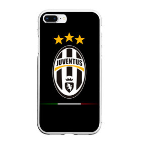 Чехол для iPhone 7Plus/8 Plus матовый с принтом Juventus1 в Новосибирске, Силикон | Область печати: задняя сторона чехла, без боковых панелей | football | juve | juventus | seria a | бьянконери | серия а | футбол | чемпионат италии | юве | ювентус