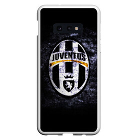 Чехол для Samsung S10E с принтом Juventus2 в Новосибирске, Силикон | Область печати: задняя сторона чехла, без боковых панелей | football | juve | juventus | seria a | бьянконери | серия а | футбол | чемпионат италии | юве | ювентус