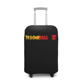 Чехол для чемодана 3D с принтом Dragon Ball z в Новосибирске, 86% полиэфир, 14% спандекс | двустороннее нанесение принта, прорези для ручек и колес | anime | dragon ball | goku | аниме | вегета | гоку | драконий жемчуг | жемчуг дракона