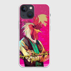 Чехол для iPhone 13 mini с принтом Happy Richards year в Новосибирске,  |  | hotline miami