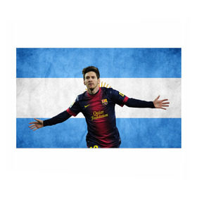 Бумага для упаковки 3D с принтом Messi from Argentina в Новосибирске, пластик и полированная сталь | круглая форма, металлическое крепление в виде кольца | аргентина | барселона | месси | футбол