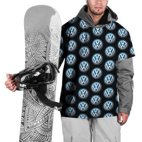 Накидка на куртку 3D с принтом Volkswagen в Новосибирске, 100% полиэстер |  | Тематика изображения на принте: фольксваген