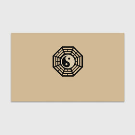 Бумага для упаковки 3D с принтом Символ гармонии в Новосибирске, пластик и полированная сталь | круглая форма, металлическое крепление в виде кольца | азия | духовность | мистика | на макете изображён символ гармонии. знак | символ