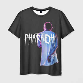 Мужская футболка 3D с принтом PHARAOH / COLDSIEMENS в Новосибирске, 100% полиэфир | прямой крой, круглый вырез горловины, длина до линии бедер | dead dynasty | pharaoh | techno