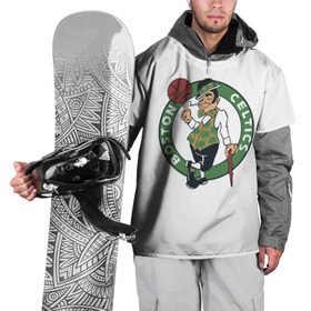 Накидка на куртку 3D с принтом Boston Celtics в Новосибирске, 100% полиэстер |  | Тематика изображения на принте: boston celtics | nba | бостон селтикс | нба