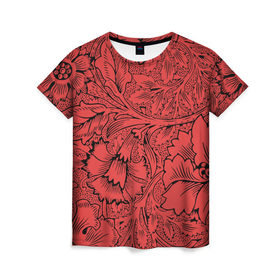 Женская футболка 3D с принтом Огония страсти в Новосибирске, 100% полиэфир ( синтетическое хлопкоподобное полотно) | прямой крой, круглый вырез горловины, длина до линии бедер | 2017 | абстракция | арт | дым | искуство | краски | новинки | радуга | узор | яркий
