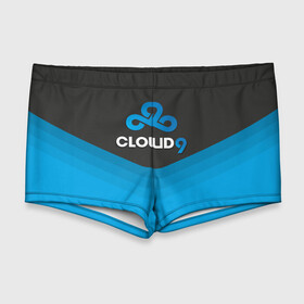 Мужские купальные плавки 3D с принтом Cloud 9 Uniform в Новосибирске, Полиэстер 85%, Спандекс 15% |  | counter strike | cs go | swat | terrorist | контр страйк | кс го | спецназ