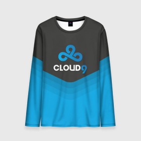 Мужской лонгслив 3D с принтом Cloud 9 Uniform в Новосибирске, 100% полиэстер | длинные рукава, круглый вырез горловины, полуприлегающий силуэт | counter strike | cs go | swat | terrorist | контр страйк | кс го | спецназ