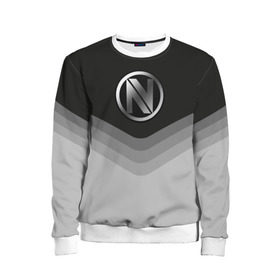 Детский свитшот 3D с принтом EnVyUs Uniform в Новосибирске, 100% полиэстер | свободная посадка, прямой крой, мягкая тканевая резинка на рукавах и понизу свитшота | Тематика изображения на принте: 