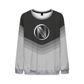 Мужской свитшот 3D с принтом EnVyUs Uniform в Новосибирске, 100% полиэстер с мягким внутренним слоем | круглый вырез горловины, мягкая резинка на манжетах и поясе, свободная посадка по фигуре | 