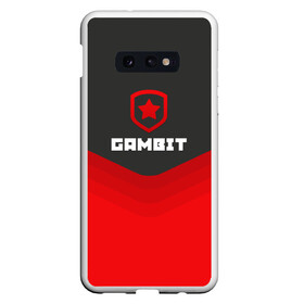 Чехол для Samsung S10E с принтом Gambit Gaming Uniform в Новосибирске, Силикон | Область печати: задняя сторона чехла, без боковых панелей | counter strike | cs go | gambit | swat | terrorist | гамбит | контр страйк | кс го | спецназ