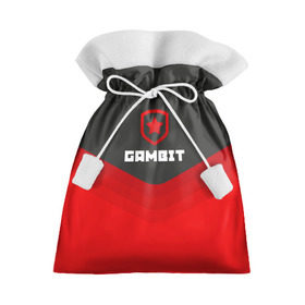 Подарочный 3D мешок с принтом Gambit Gaming Uniform в Новосибирске, 100% полиэстер | Размер: 29*39 см | counter strike | cs go | gambit | swat | terrorist | гамбит | контр страйк | кс го | спецназ