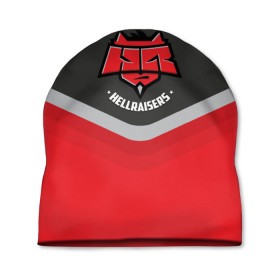 Шапка 3D с принтом HellRaisers Uniform в Новосибирске, 100% полиэстер | универсальный размер, печать по всей поверхности изделия | counter strike | cs go | hellraisers | swat | terrorist | контр страйк | кс го | спецназ | хеллрайз