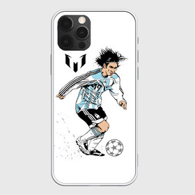 Чехол для iPhone 12 Pro Max с принтом Messi в Новосибирске, Силикон |  | barselona | messi | аргентина | барселона | испания | месси | мяч | футбол