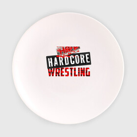 Тарелка с принтом НФР Hardcore Wrestling в Новосибирске, фарфор | диаметр - 210 мм
диаметр для нанесения принта - 120 мм | danger zone | iwf | wrestling | нфр | опасная зона | реслинг | рестлинг
