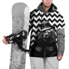 Накидка на куртку 3D с принтом Mr. Bear в Новосибирске, 100% полиэстер |  | Тематика изображения на принте: bear | beast | mister | roar | swag | зверь | медведь | мистер | свэг