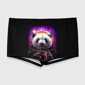 Мужские купальные плавки 3D с принтом Panda Cosmonaut в Новосибирске, Полиэстер 85%, Спандекс 15% |  | bear | galaxy | panda | space | star | астронавт | галактика | звезда | космонавт | космос | медведь | панда