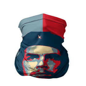 Бандана-труба 3D с принтом Che Guevara в Новосибирске, 100% полиэстер, ткань с особыми свойствами — Activecool | плотность 150‒180 г/м2; хорошо тянется, но сохраняет форму | че гевара