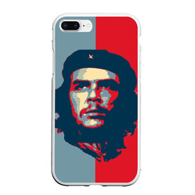 Чехол для iPhone 7Plus/8 Plus матовый с принтом Che Guevara в Новосибирске, Силикон | Область печати: задняя сторона чехла, без боковых панелей | Тематика изображения на принте: че гевара