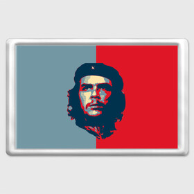 Магнит 45*70 с принтом Che Guevara в Новосибирске, Пластик | Размер: 78*52 мм; Размер печати: 70*45 | Тематика изображения на принте: че гевара
