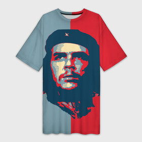 Платье-футболка 3D с принтом Che Guevara в Новосибирске,  |  | че гевара
