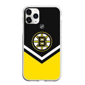 Чехол для iPhone 11 Pro матовый с принтом Boston Bruins в Новосибирске, Силикон |  | america | canada | hockey | nhl | usa | америка | бостон | брюинз | канада | лед | нхл | сша | хоккей