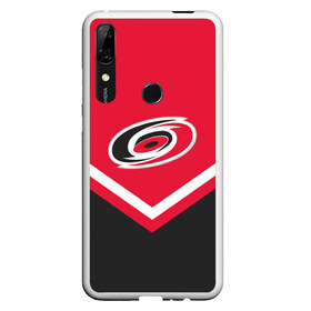 Чехол для Honor P Smart Z с принтом Carolina Hurricanes в Новосибирске, Силикон | Область печати: задняя сторона чехла, без боковых панелей | america | canada | hockey | nhl | usa | америка | канада | каролина | лед | нхл | сша | харрикейнз | хоккей