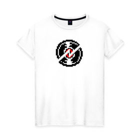 Женская футболка хлопок с принтом Dave Strider`s logo в Новосибирске, 100% хлопок | прямой крой, круглый вырез горловины, длина до линии бедер, слегка спущенное плечо | homestuck | strider | t shirt_logo | дейв_страйдер | страйдер | хоумстак