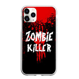 Чехол для iPhone 11 Pro матовый с принтом Zombie Killer в Новосибирске, Силикон |  | Тематика изображения на принте: blood | dark | killer | monster | zombie | зомби | кровь | монстр | нечисть