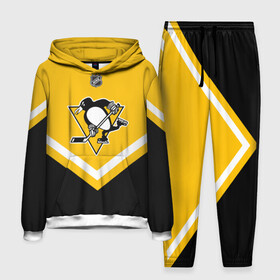 Мужской костюм 3D (с толстовкой) с принтом Pittsburgh Penguins в Новосибирске,  |  | america | canada | hockey | nhl | usa | америка | канада | лед | нхл | пингвинз | питтсбург | сша | хоккей