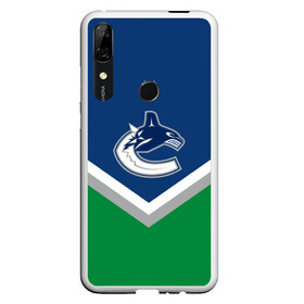 Чехол для Honor P Smart Z с принтом Vancouver Canucks в Новосибирске, Силикон | Область печати: задняя сторона чехла, без боковых панелей | america | canada | hockey | nhl | usa | америка | ванкувер | канада | кэнакс | лед | нхл | сша | хоккей